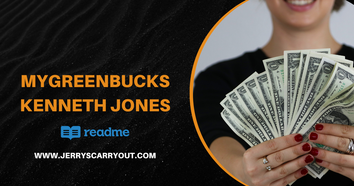 MyGreenBucks Kenneth Jones