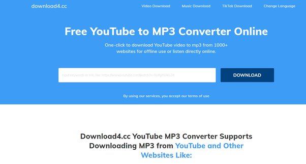 YouTube To MP3 Converter