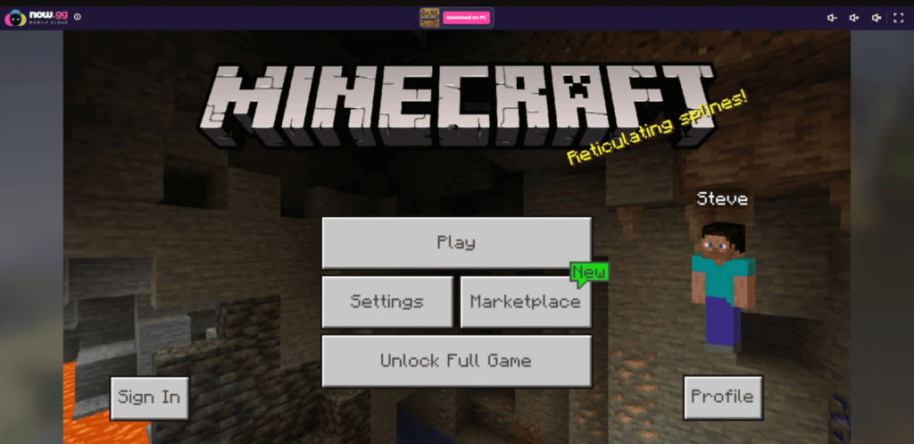 Now.gg Minecraft