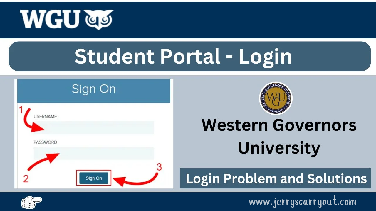 WGU Student Portal Login